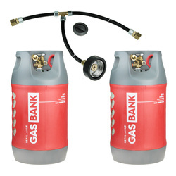 2 x GasBank DUO + remote filling point DISH