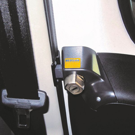Anti-Theft Locks for Driver's Cab Doors