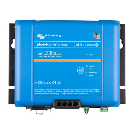 Victron Phoenix Smart IP43 24/25 (3) 230V ładowarka 24 V 25 A, 3 wyjścia, Bluetooth