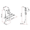 Bike Carrier Carry-Bike Opel Vivaro, Renault Trafic