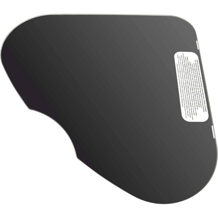 Szklana pokrywa, czarna do zlewozmywaka Thetford Triangle Basic Line 33, prawa, wymiary zlewozmywaka 48 x 48 cm