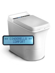 Cinderella Comfort UL- elektryczna toaleta spalająca z wyświetlaczem LCD
