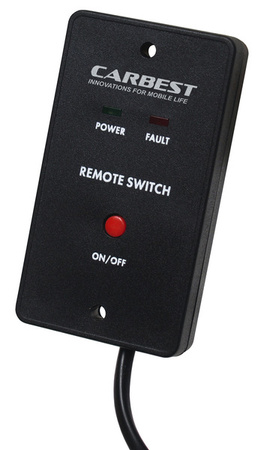 Falownik sinusoidalny 12V 230V 2100W zdalne sterowanie USB