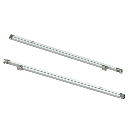 Fiamma F40van Left Silver Articulated Arm 210 cm