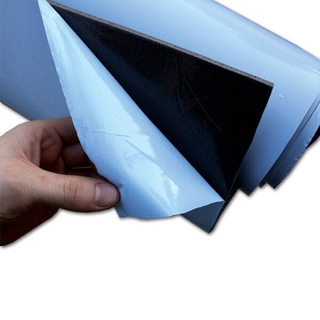 Self-adhesive tank insulation