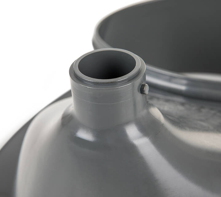 TROBOLO urine diverter grey with wooden toilet seat, photo 3