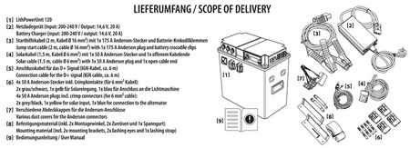 Carbest LiFePO4 Litowo-jonowy LithPowerUnit 120, 120Ah