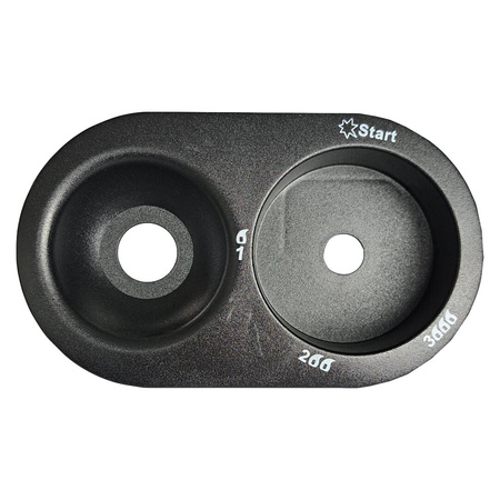 BlueCraft Panel Sterowania Gazowego Czarny dla BC 4200 Turbo