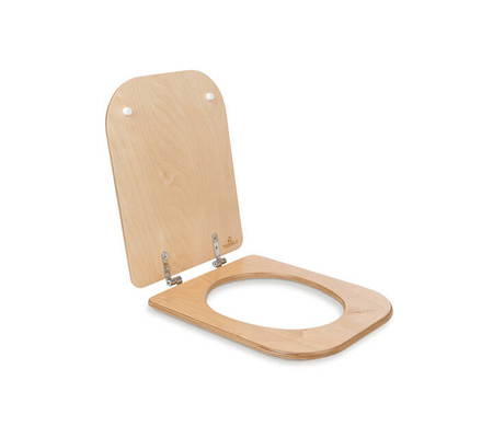 Composting toilet insert (white) & toilet seat TROBOLO