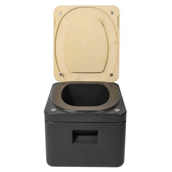 Trelino Origin S anthracite with wooden lid - composting toilet, photo 2