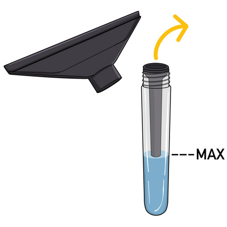 UniCamp Ściągacz Przednich Szyb Czarny 22 cm