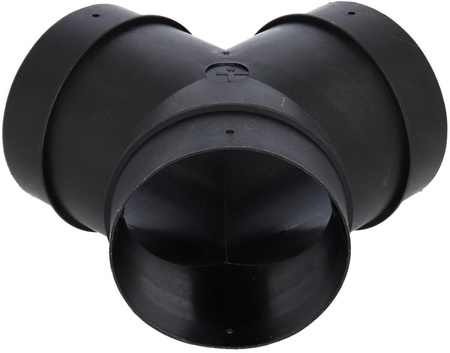 Trójnik Truma Y, 65/72 mm, czarny