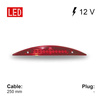 Jokon ZHBL 25 LED high level stop light 12 V, red, 361 mm - 11 LEDs, IP67, for motorhomes and caravans