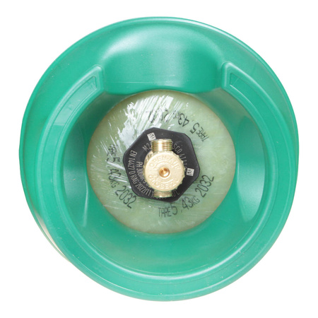 Composite cylinder 11kg with G.12 valve WITHOUT 80% shut-off