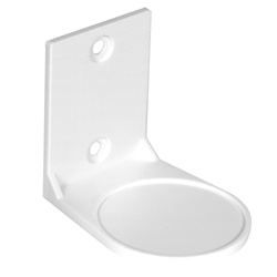 Adapter for smoke detectors for wall mounting