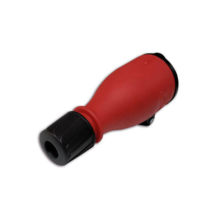 Schuko socket IP54 - red / black