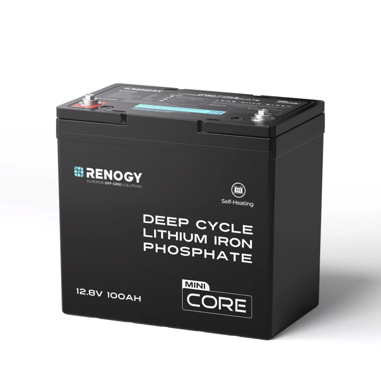 Akumulator Renogy LiFePO4 12V 100Ah z funkcją samonagrzewania