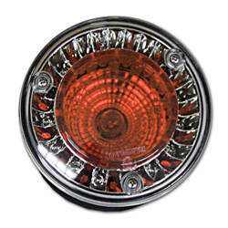 Światło o średnicy 125 mm z żarówką wskaźnikową