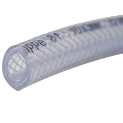 FAWO Wąż PVC do ciepłej wody ø 10 x 3 mm przezroczysty - 5 m