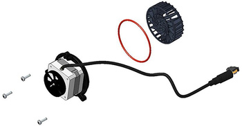 Combustion air blower for Combi D