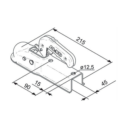 AK7 45 mm square joint