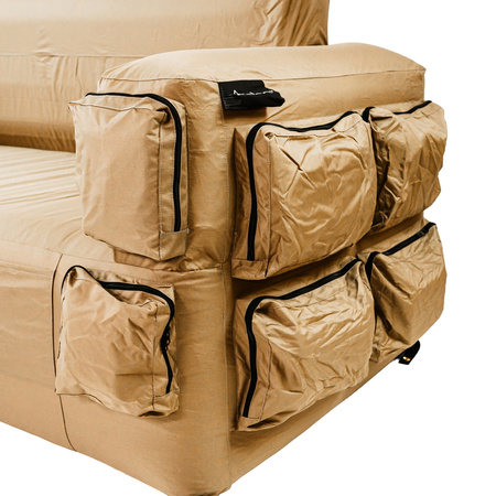 Yolco sofa dmuchana z kieszeniami GS6KW, do 300 kg