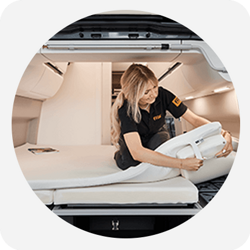 Nakładka Comfort dla VW Grand California 600 192x155x4,5cm