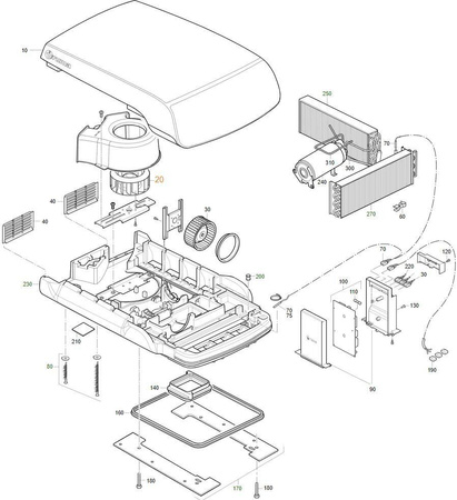 Dmuchawa skraplacza do klimatyzacji Aventa eco