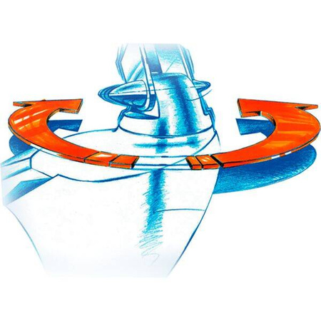 System satelitarny Oyster® V Vision, z konwerterem LNB Twin Skew, biały