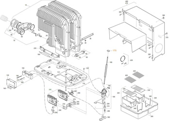 Tuleja do pręta sterującego, 2 sztuki do grzejników S