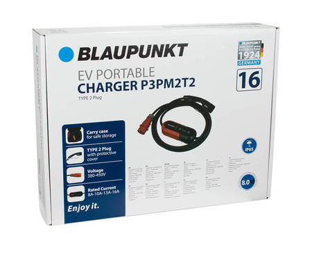Blaupunkt Przenośna Ładowarka 3-Fazowa P3PM2T2 