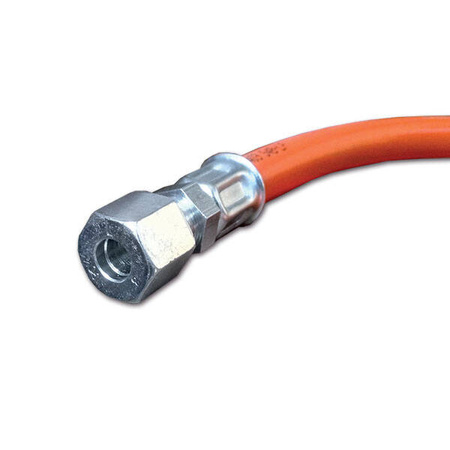 Gas pipe 80 cm M14x1,5 - 1/4 F left