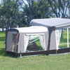 CAMPTECH Topas Air extension for the Topas Air awning - kitchen, storage or sleeping space, light grey and dark grey, 11.9 kg