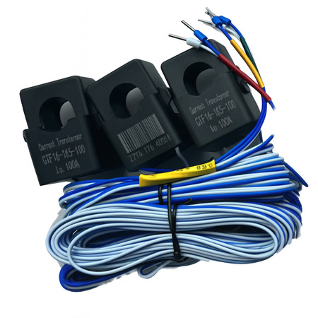 Licznik energii Alphaess DTSU666 400V z 3 przekładnikami CT 100A