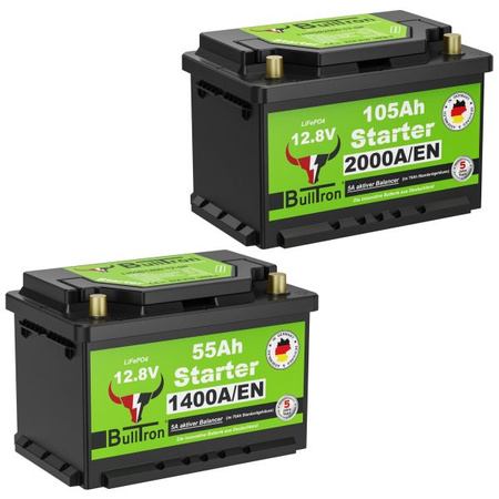 Lithium Starter Battery, 55 Ah