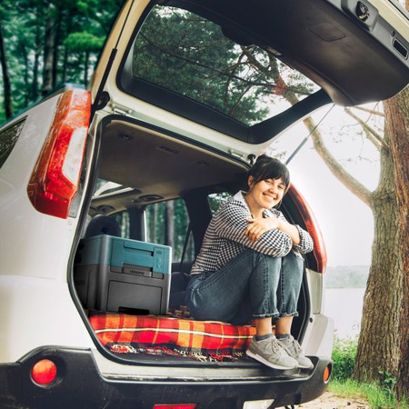 Mobilna toaleta zgrzewająca Clesana X1 ProCharge na akumulator