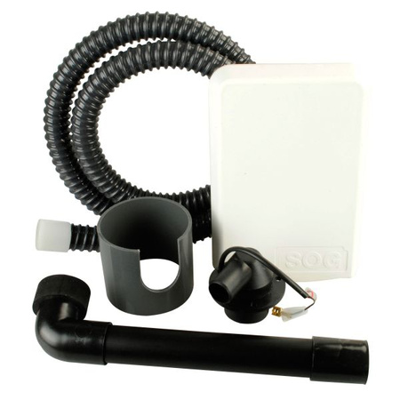 Elektryczna wentylacja SOG 1 Typ D kasety C400 do drzwi białych