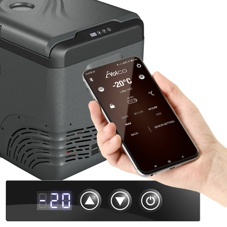 Yolco przenośna lodówka kompresorowa NX40 37 l, Carbon