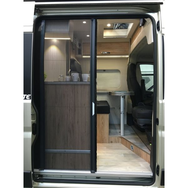 Horrex pleated fly screen door for VW Crafter 2 and MAN TGE