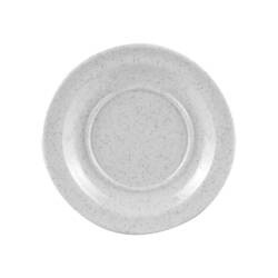 Spodek melaminowy Waca Granit uni, Ø 14 cm, granitowoszary