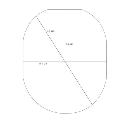 Gniazdo zewnętrzne uniwersalne z klapką ABL - czarne