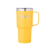 Stainless Steel Mug with Handle, 600 ml, yellow