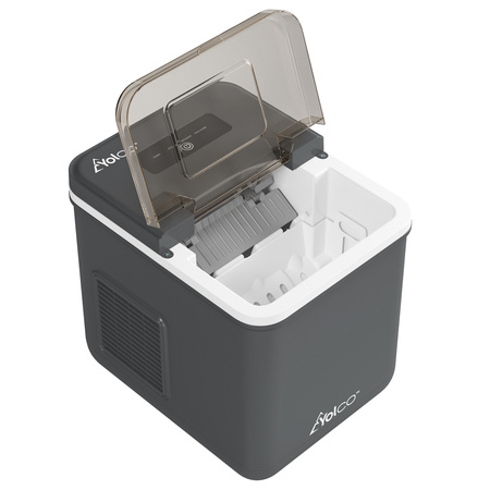 Yolco kostkarka do lodu ICM1 12/24 V i 120-240 V, 10 kg/dobę, Space Grey
