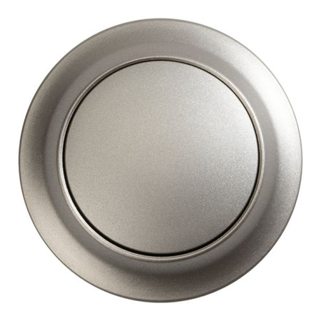 Zatrzask wciskany do zamków Push-lock matowy chrom ø34mm