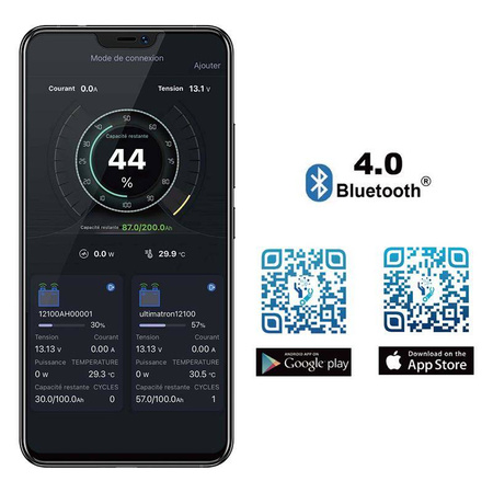 100Ah akumulator LiFePO4 12,8V ULTIMATRON z matą grzewczą