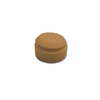 Ochre screw cap Ø 13 - 100 pcs