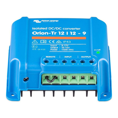 Victron Orion-Tr 12/12-9A (110W) izolowana przetwornica DC-DC 12 V na 12 V