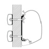 Thule flat adapter 4.00 m for Omnistor 4900, 5200, 8000 wall awnings - 308042