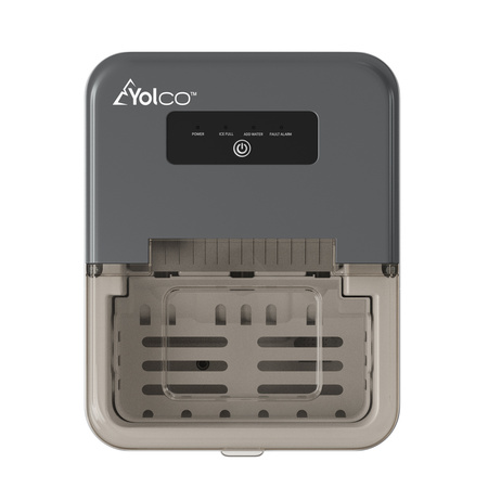 Yolco kostkarka do lodu ICM1 12/24 V i 120-240 V, 10 kg/dobę, Space Grey