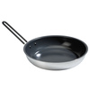 Patelnia Bugaboo CERAMICZNA 25cm srebrna 7,2cm wysokości
